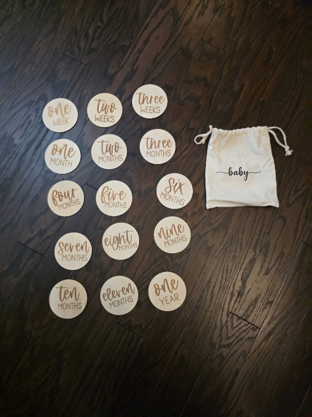 Baby Milestone Cards